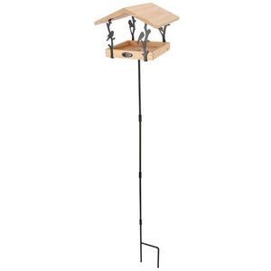 Krmítko pre vtáky AILIN 131 cm hnedé vyobraziť