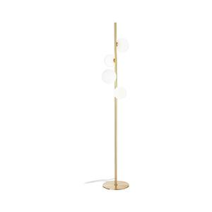 Ideal Lux - LED Stojacia lampa PERLAGE 4xG9/3W/230V zlatá/biela 277967 vyobraziť