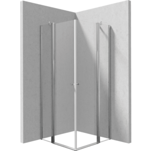 DEANTE/S - Sprchovací kút dvojité výklopné 100x100 KTSU043P+KTSU043P KERRIA/0406 vyobraziť