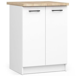 Kuchynská skrinka Olivie S 60 cm 2D biela vyobraziť