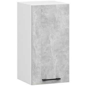 Kuchynská závesná skrinka Olivie W 40 cm biela/betón vyobraziť