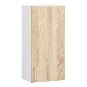Kuchynská závesná skrinka Š 40cm D1 H720 Artus biela/sonoma vyobraziť