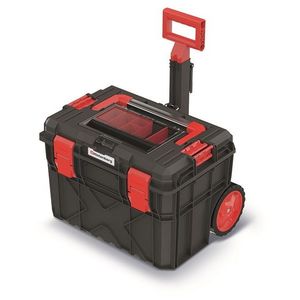 Kufor na náradie XEBLOCCK ALLU LOG 54, 6 x 38 x 40 cm čierno-červený vyobraziť
