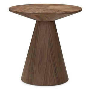 Okrúhly odkladací stolík Ange 60 cm orech vyobraziť