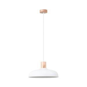 SL.1323 - Luster na lanku INDY 1xE27/15W/230V pr. 38 cm biela SL.1323 vyobraziť