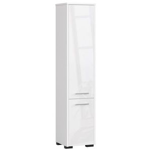 Kúpeľňová skrinka Fin I 30 cm biela lesk vyobraziť