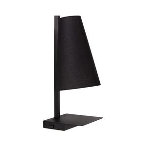 Lucide 30295/01/30 - Stmievateľná stolná lampa GREGORY 1xE27/60W/230V USB čierna 30295/01/30 vyobraziť