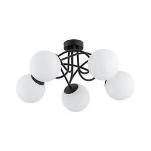 Prisadený luster BANKO 5xE14/10W/230V čierna 63201 vyobraziť