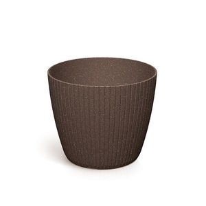 Kvetináč LAMIE ECOWOOD kávový vyobraziť
