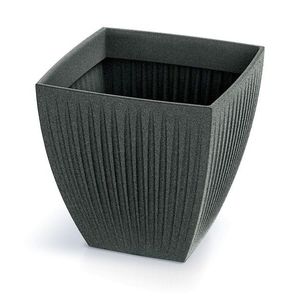 Kvetináč LATIE SQUAR I granitovo čierny vyobraziť