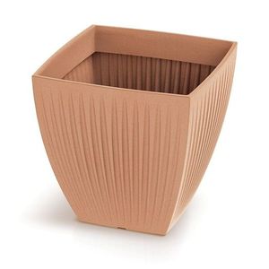 Kvetináč LATIE SQUAR I terakota vyobraziť