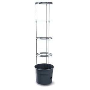 Kvetináč na pestovanie paradajok GROWER antracit vyobraziť