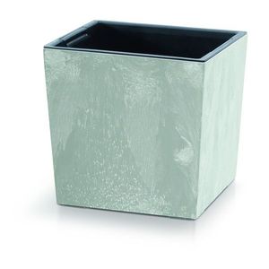 Kvetináč NURBI CUBE BETÓN EFEKT šedý vyobraziť