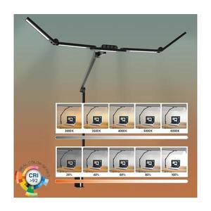 LED Stmievateľná flexibilná stolná lampa LED/24W/230V 3000-6500K CRI 92 čierna 4740029 vyobraziť