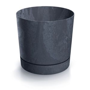 Kvetináč TUBOS P betónový efekt antracitová matná vyobraziť