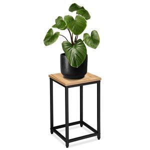 Kvetinový stojan Loft 40 cm čierny vyobraziť