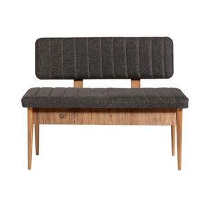Lavica VINA s úložným priestorom 110 cm borovica atlantic/antracitová vyobraziť
