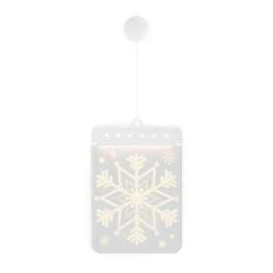 LED svetelná ozdoba na okno SNOWBALL biela vyobraziť