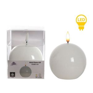 LED sviečka IDALIA BEAD 11 cm biela vyobraziť