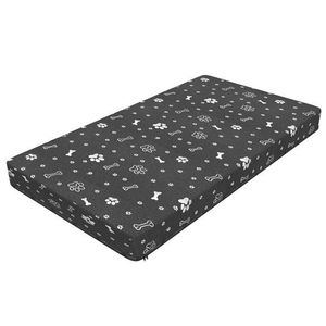 Matrac pre psov SLOOKE 80x52x8 cm sivá/strieborné labky vyobraziť