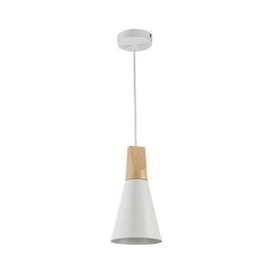Maytoni P359-PL-140-W-Luster na lanku BICONES 1xE27/60W/230V pr. 14cm biela/béžová P359-PL-140-W vyobraziť
