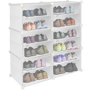 Modulárny botník PETRA 88 cm biely vyobraziť