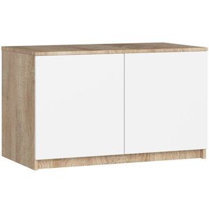 Nadstavec na šatník Star 90 cm sonoma/biely vyobraziť