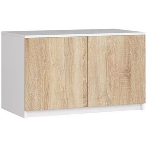 Nástavec na skriňu Star 90 cm biely/sonoma vyobraziť