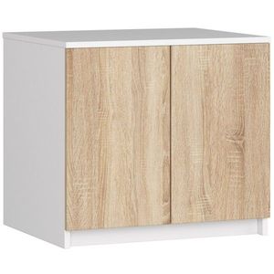 Nadstavec na skriňu Star 60 cm dub sonoma/biela matná vyobraziť