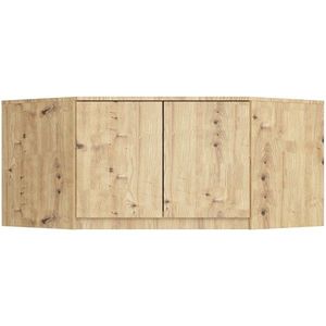 Nadstavec na rohovú šatníkovú skriňu CLP 100 cm dub artisan vyobraziť