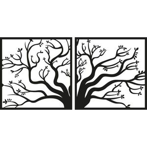 Nástenná dekorácia Tree I čierna vyobraziť