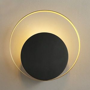 Nástenná lampa APP992-W čiernozlatá vyobraziť