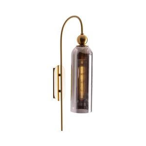 MAXLIGHT W0333 - Nástenná lampa CAMPANILA 1xE27/40W/230V mosadz/šedá W0333 vyobraziť