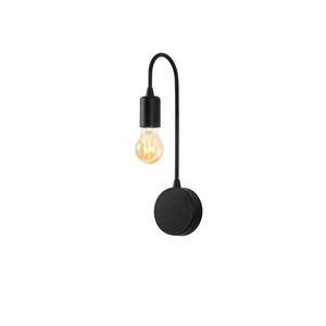 Nástenná lampa Baston I čierna vyobraziť