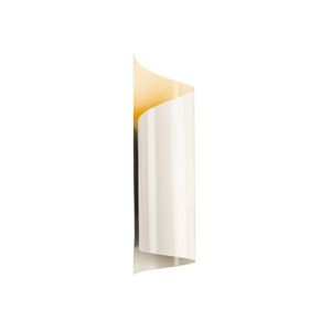 Nástenná lampa Creama krémová vyobraziť