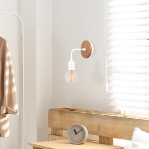Nástenná lampa Dartini I biela vyobraziť
