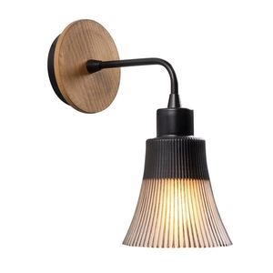 Nástenná lampa Foca čierna vyobraziť