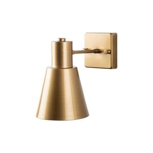Nástenná lampa Funnel zlatá vyobraziť