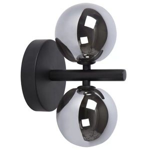 Nástenná lampa KINKIET STYLE V čierna vyobraziť