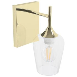 Nástenná lampa Kinkiet V zlatá vyobraziť