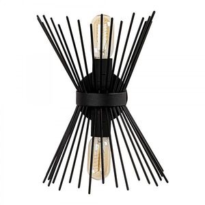 Nástenná lampa Kirpi čierna vyobraziť