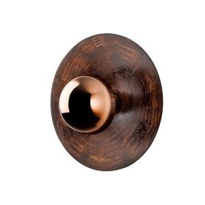 Nástenná lampa Kurt 38 cm medená vyobraziť