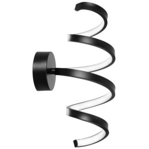 Nástenná lampa LED SPRING APP826-W matne čierna vyobraziť