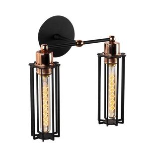 Nástenná lampa Likya II čierna vyobraziť