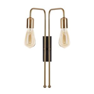 Nástenná lampa Mum zlatá vyobraziť
