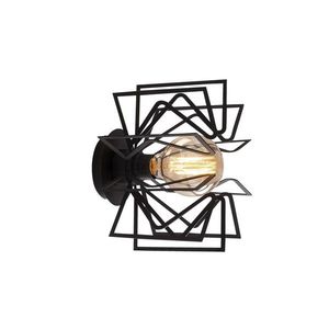 Nástenná lampa Nemrut čierna vyobraziť