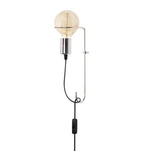 Nástenná lampa Pota chrómová vyobraziť