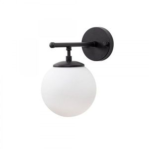 Nástenná lampa Roe čierna/biela vyobraziť
