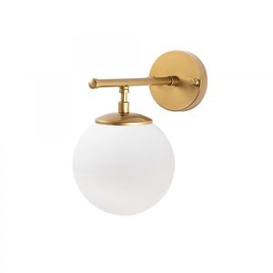 Nástenná lampa Roe zlatá/biela vyobraziť