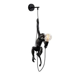 Nástenná lampa Singe čierna vyobraziť